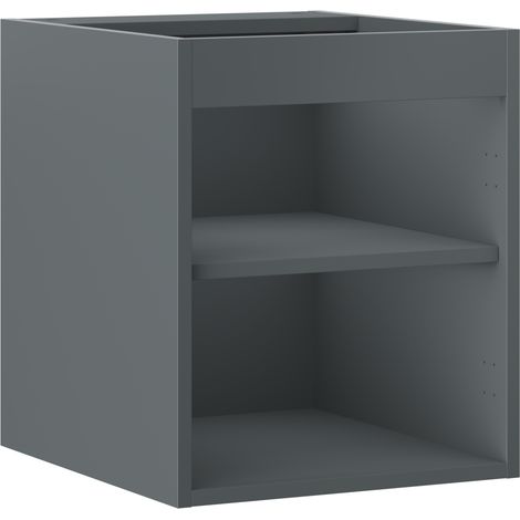 Mexen Box-A cuerpo de mueble de lavabo 40 cm, grafito mate - 91AX1-0400-470-1-66 (1/3)