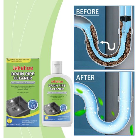 Abflussreiniger für Spülbecken, Küchen und Toiletten – 100 ml -- DE (1/5)