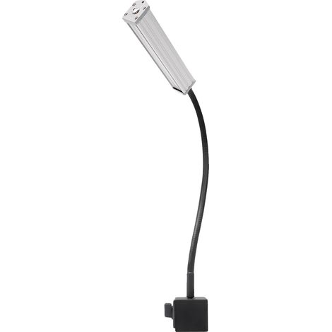 Lampada da lavoro con base magnetica, design impermeabile, colore nero. (1/2)