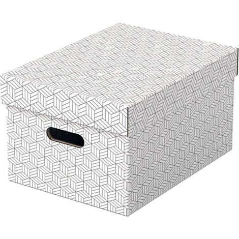 Paquet de 3 boîtes blanches 365x265x205mm esselte 628282 (1/3)