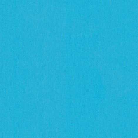 Papier peint turquoise pour salle de bain | Tapisserie murale bleue effet textile | Papiers peints couleur vive idéal pour cuisine - 10,05 x 0,53 m (1/5)