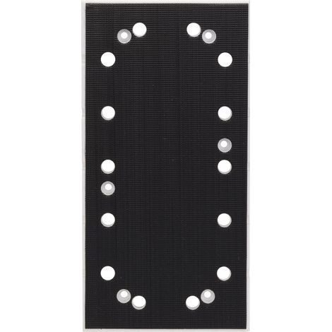 Bosch – Patin de meulage 2608000204 – Largeur 115mm – Longueur 230mm – Pour ponceuses orbitales – Plaque abrasive avec velcro