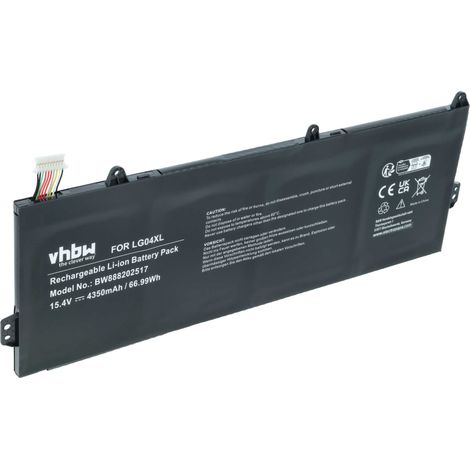 vhbw Akku kompatibel mit HP Pavilion 15-cs1506sa, 15-cs1504sa, 15-cs1506na, 15-cs2039na, 15-cs2090TX Notebook (4350 mAh, 15,4 V, Li-Polymer) (1/5)