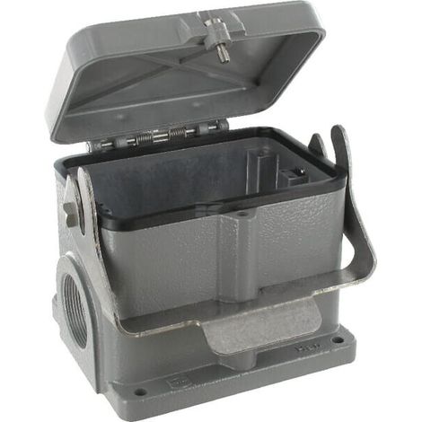 Carcasa + z贸calo 2xM40 1 borne HARTING 19300480298 (1/3)