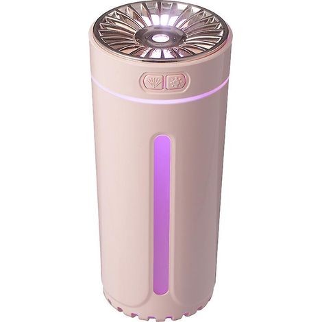 mini Humidificateur De Chambre (rose), Humidificateur Sans Fil, Humidificateur D'air Brouillard Froid Pour Bb, Veilleuse S'teint Automatiquement (1/5)