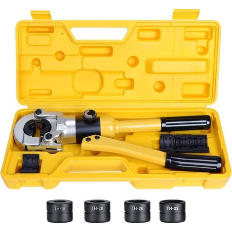 Hydraulic Hose Crimping Pliers Tube Crimping Pliers with TH Contour Crimping Pliers, Hydraulic Hose Crimping Tool Hydraulic Crimper TH16 TH20 TH26 TH32 mm