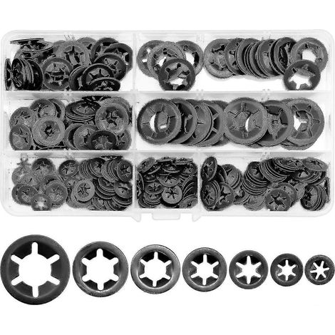 Kit de 340 rondelles frein Starlock pour fixations de roulements M3 et M4 - Ayane (1/5)