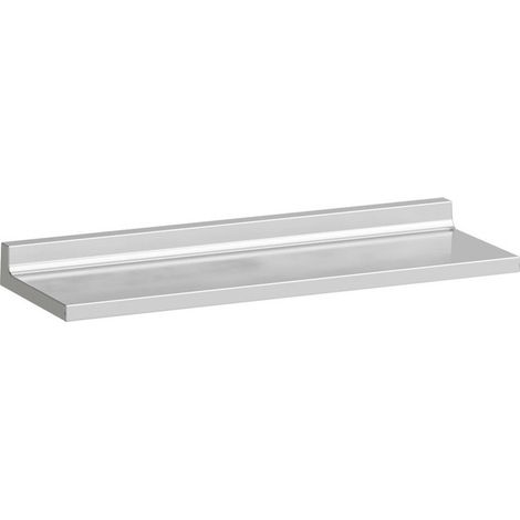 Plateau KARTELL 450 x 155 x 40 mm argent LAUFEN