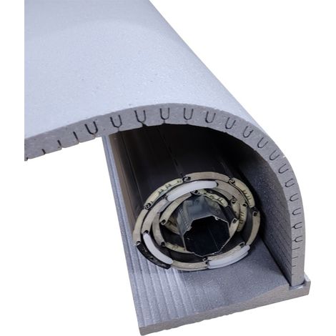 Kit isolamento cassonetto tapparelle avvolgibili Pannelli in EPS CERTIFICATI CAM Polistirene Espanso Isolante Termico Cassonetto - 100cm