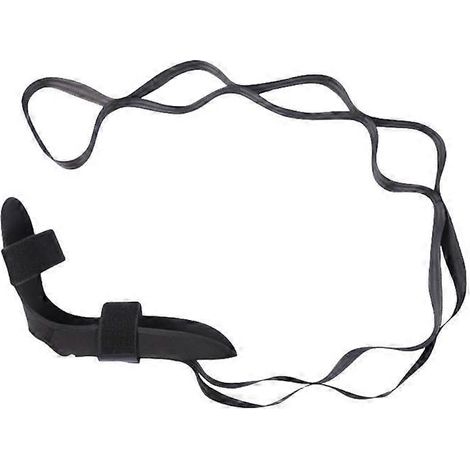 Sangle d'étirement pour ischio-jambiers, ceinture de traction, sangle d'étirement réglable, ceinture d'entraînement, équipement d'entraînement (1/5)