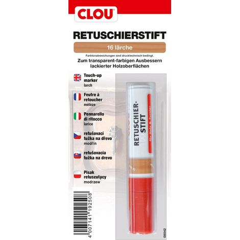 CLOU Retuschierstift Farbe 06 nussbaum dunkel Pen-System 4 Stk (1/3)