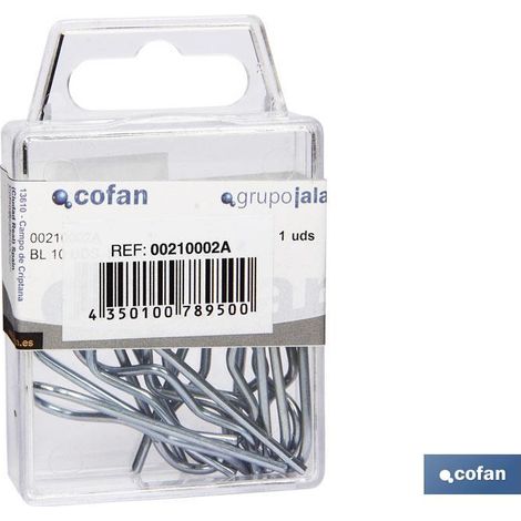 Stifte und R-Clips M2 Blister mit 10 Einheiten.