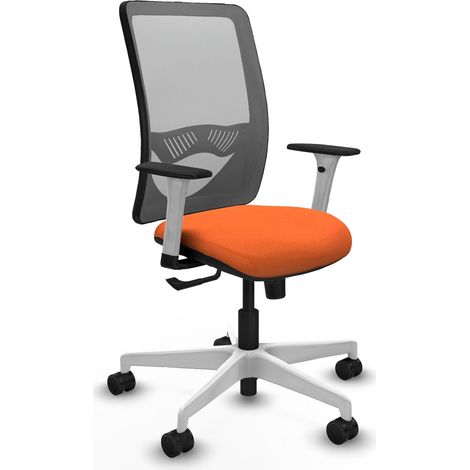 Chaise de bureau piqueras y crespo Zulema blanc mousse confortable (1/2)