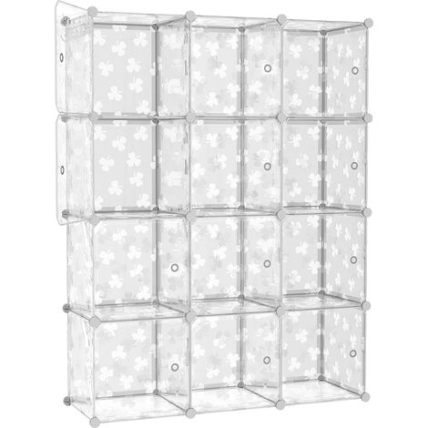 Organiseur de Rangement à 12 Cubes, Armoire de Placard (1/5)