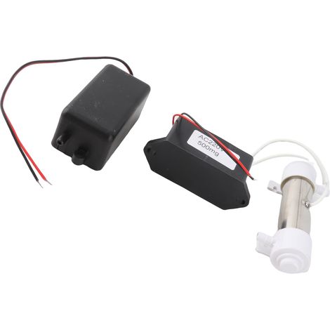 Tube générateur d'ozone O3 de 500 mg avec accessoires pour purificateur d'air domestique 220 V (1/5)