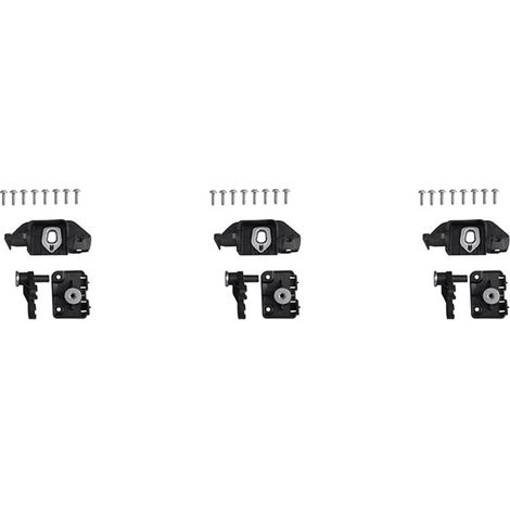 Tre kit di montaggio per la staffa di riparazione del faro destro (A1778201801) per Mercedes-Benz Classe A CLA W177 W118 modelli 2018-2022. (Con ganci di fissaggio)
