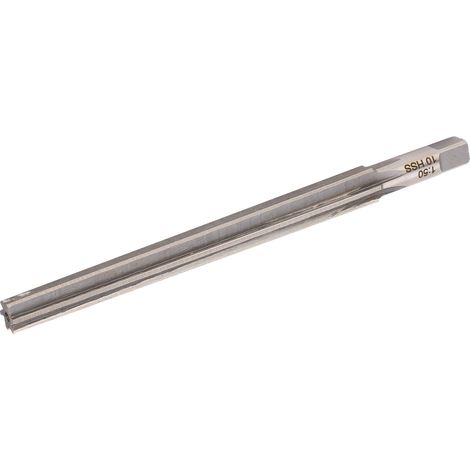 Alésoir de machine à mandrin, goupille conique à tige droite en acier rapide, outil de quincaillerie de 10 mm (1/5)