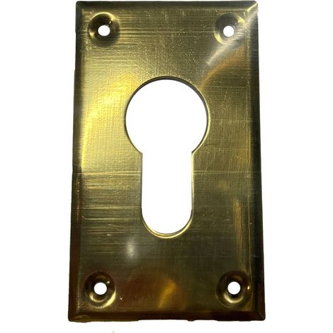 Schlüsselloch 40x70mm Messing im EDM-Blister (1/2)