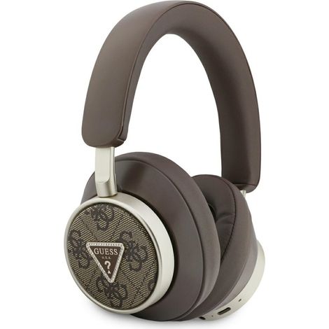 Guess 4G Dreieck-Logo Bluetooth ENC Braune Over-Ear-Kopfhörer (1/5)