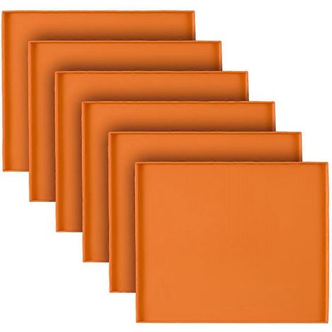 Plateaux de déshydratation en silicone pour la fabrication de pâtes de fruits, plateaux antiadhésifs avec bords surélevés et tapis en silicone réutilisables (1/5)