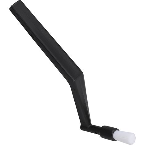 Reinigungsbürste für Kaffeemaschinen, Nylon-Reinigungswerkzeug für Kaffeemaschinen, für Haushalt und Küche, langer, abgewinkelter Griff A0010, 18,5 cm (1/5)