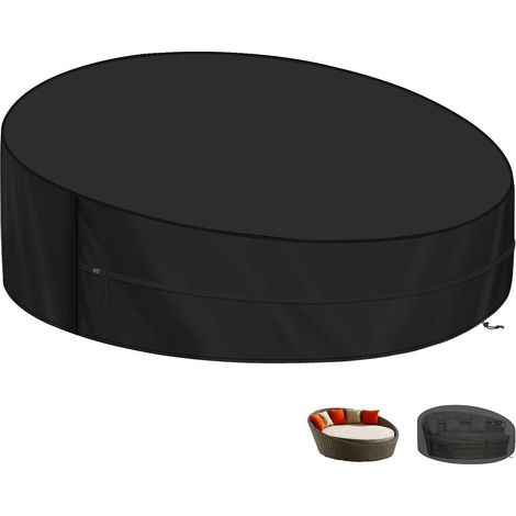 Abdeckhaube für Sonneninsel 250x90/50cm, wasserdicht, 420D Oxford, winddicht (1/5)