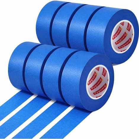 Ruban De Masquage Bleu, 8 Rouleaux 24 Mm X 50 M (1/5)