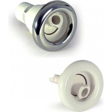 Pool Jet AstralPool 1 chorro rotativo blanco 63151 para hidromasaje en piscina