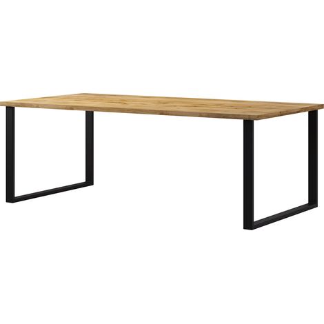 Mesa de comedor para 6 personas Eden Madera y Metal