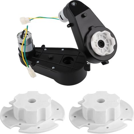 2pcs Boîte de Vitesses Moteur 24V pour , Haute Vitesse 35000 TR/Min Moteur d'Entraînement RS550 Boîte Vitesses Électrique Kit Mise à Niveau pour Voiture Jouet pour Enfants Camion (1/5)