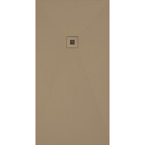 Receveur de douche Gotham  Couleur receveur: Moka - Dimension receveur: 80 x 80 cm