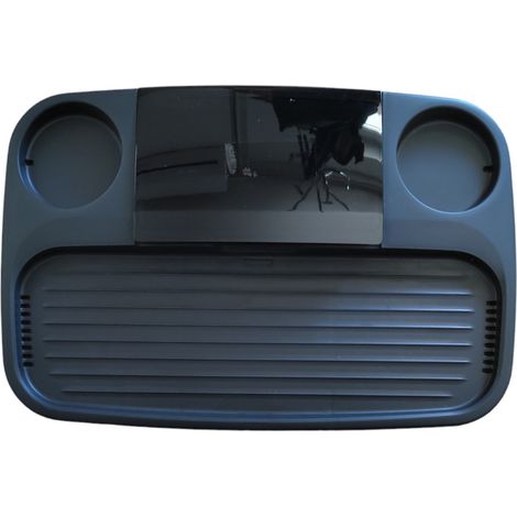 Tablette d'appoint pour spa avec compartiment étanche – Plateau ajustable 450mm x 295mm – Fixation sécurisée 4cm à 22cm – Life (1/4)