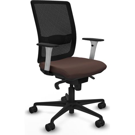 Chaise de bureau piqueras y crespo Haches blanc support lombaire réglable (1/2)
