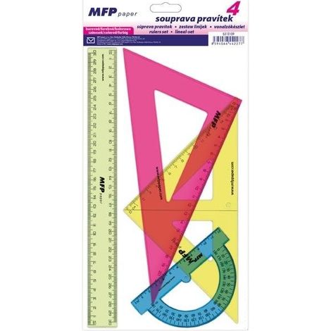 Set geometrico di 4 pezzi