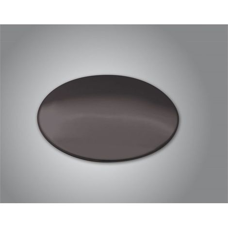 Systemceram Sink Cover PVD kleiner Ablauf Dark Black
