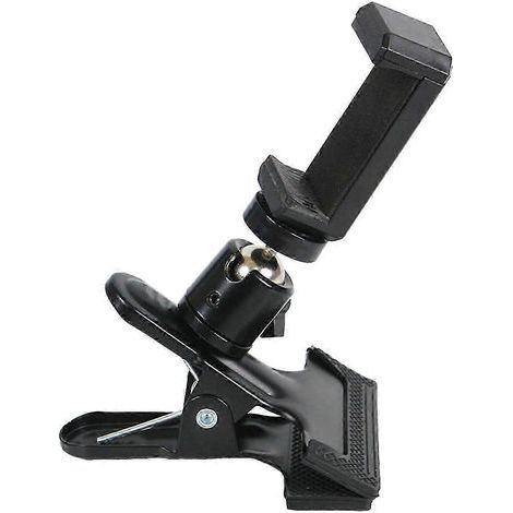 Support pour téléphone portable compatible avec les rameurs Concept 2, support de fitness réglable avec pince de serrage et haltères Concept (1/5)