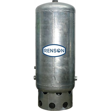 Renson – Réservoir galvanisé 200 litres – Pression max 10 bars – Pour installations hydrauliques – Température de service -10° à +50°C