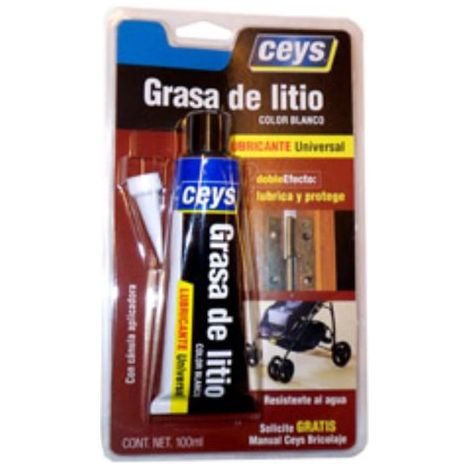 Tube de graisse blanche au lithium 100 ml, blister 504906 Ceys