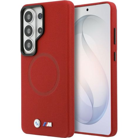 Funda BMW M Metal Logo MagSafe para Samsung Galaxy S26 Ultra Roja (1/5)