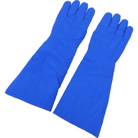 Gants cryogéniques résistants aux températures de -260 °C à +148 °C, imperméables et antigel, 4 couches, 58 cm (1/5)