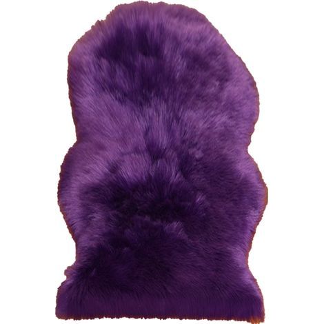 Schaffellteppich – Weißes Kunstfell – 7 cm dick – Für Schlafzimmer, Wohnzimmer, Kaminbereich – 1 Stück (1/5)