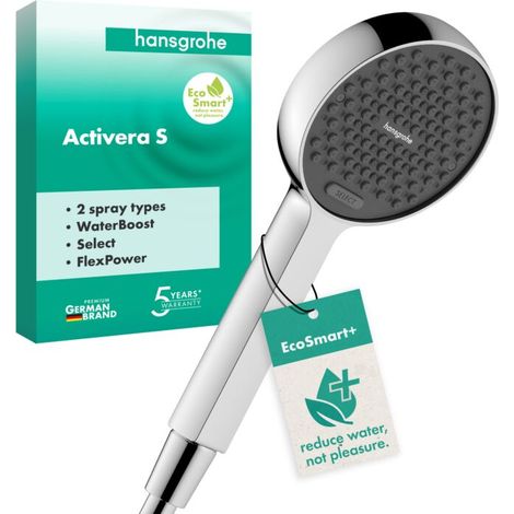 hansgrohe Activera Select S douchette à main 28036000 95mm, 2jet, EcoSmart+, 6 l/min, chromé