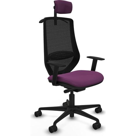 Piqueras y Crespo Mardos Ergonomischer Bürostuhl Lila