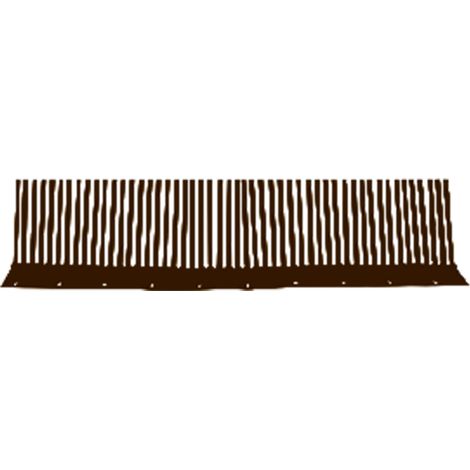 FERMAPASSERI SOTTOTEGOLA IN METALLO cm 100 x H.11- 50 pezzi