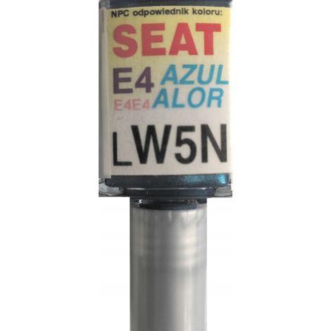 Retouche de peinture bleu marine pour rayures Seat LW5N E4E4 (1/5)