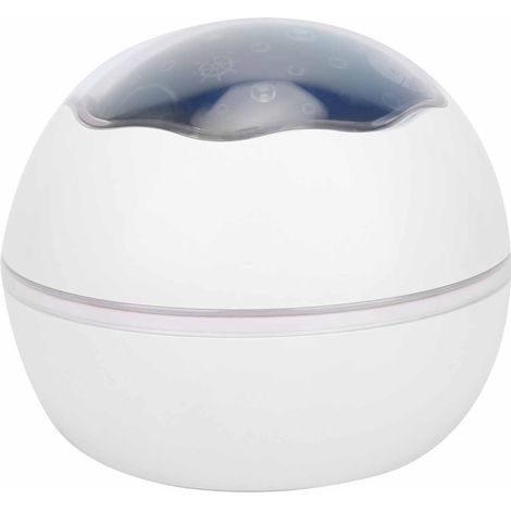 Projecteur d'étoiles veilleuse LED à rotation 360°, 8 couleurs, blanc, pour enfants (1/5)