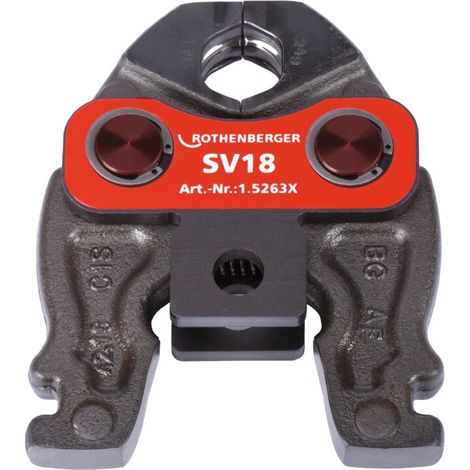 [NEUWERTIG] B-Ware Rothenberger Pressbacke Compact SV18 18mm 1,445kg DURA LAZR TEC Spezialstahl (1/2)