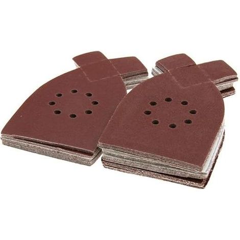 50 feuilles de papier abrasif pour les machines Black & Decker KA220G et KA230 (1/4)