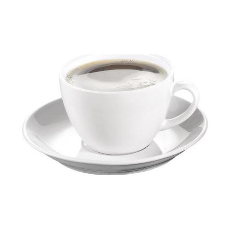 Esmeyer Kaffeetasse Bistro 433-255 Untertasse weiß 6 St./Pack. (1/4)