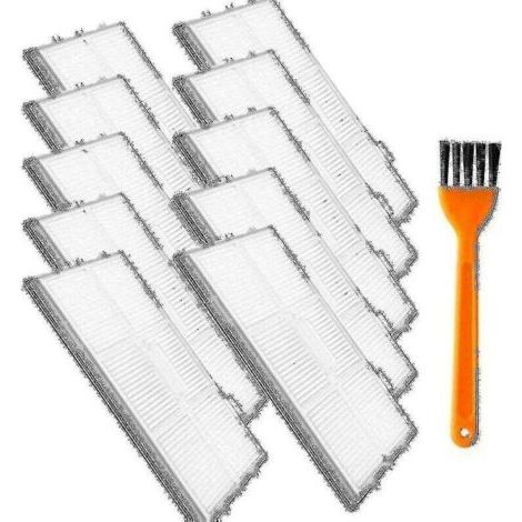 QORVA-Lot de 10 filtres Hepa pour robot Xiaomi Roborock S7 T7s T7plus T7splus (1/3)